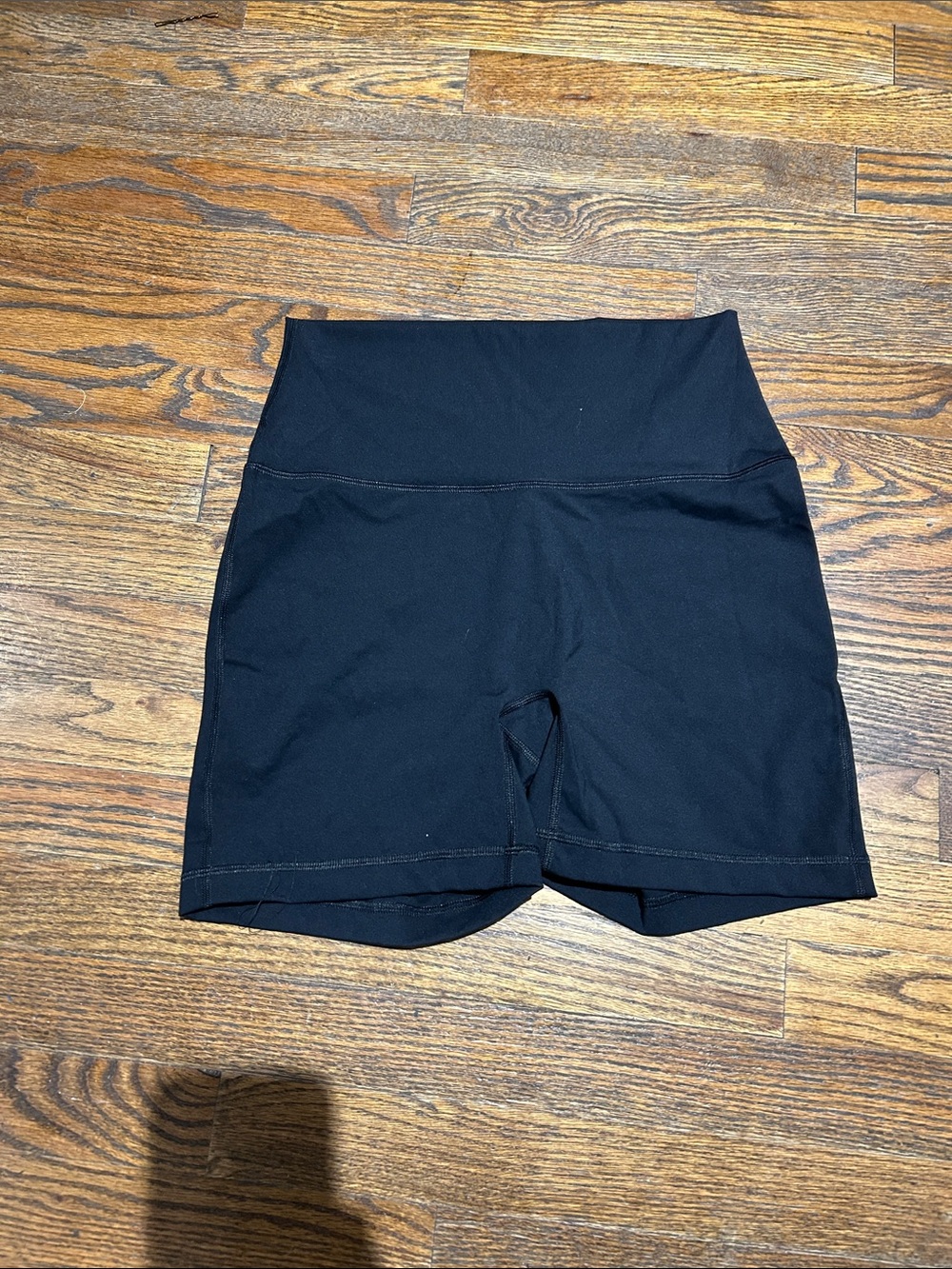 Yogalicious Black High-Rise Bike Shorts